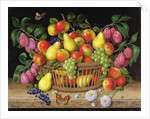Apples, pears. grapes and plums, 1999 by Amelia Kleiser