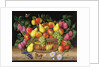 Apples, pears. grapes and plums, 1999 by Amelia Kleiser