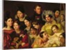 The Malatesta Family, 1835 by Adeodato Malatesta or Malatesti