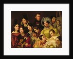 The Malatesta Family, 1835 by Adeodato Malatesta or Malatesti