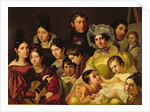 The Malatesta Family, 1835 by Adeodato Malatesta or Malatesti