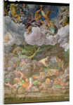 Olympus and Zeus Destroying the Rebellious Giants by Giulio Romano