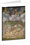 Olympus and Zeus Destroying the Rebellious Giants by Giulio Romano
