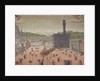 Savonarola Being Burnt at the Stake, Piazza della Signoria, Florence by Italian School