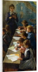 The Dictation Lesson, 1891 by Demetrio Cosola