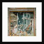 The Destruction of the House of Job and the Theft of his Herd by the Sabians, 1356-67 by also Manfredi de Battilori Bartolo di Fredi