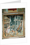 The Destruction of the House of Job and the Theft of his Herd by the Sabians, 1356-67 by also Manfredi de Battilori Bartolo di Fredi