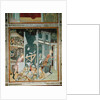 The Destruction of the House of Job and the Theft of his Herd by the Sabians, 1356-67 by also Manfredi de Battilori Bartolo di Fredi