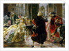 The Cafe Florian in the 18th Century, 1914 by Alessandro Milesi