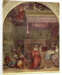 The Birth of the Virgin, 1514 by Andrea del Sarto