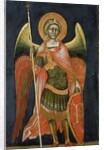 Warrior angel, 1348-54 by Ridolfo di Arpo Guariento