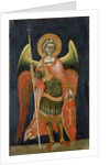 Warrior angel, 1348-54 by Ridolfo di Arpo Guariento