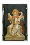 Angel Seated on a Throne, the Orb in one hand, the Sceptre in the other, c.1348-54 by Ridolfo di Arpo Guariento