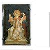 Angel Seated on a Throne, the Orb in one hand, the Sceptre in the other, c.1348-54 by Ridolfo di Arpo Guariento
