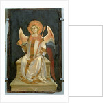 Angel Seated on a Throne, the Orb in one hand, the Sceptre in the other, c.1348-54 by Ridolfo di Arpo Guariento