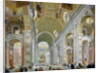 Interior of St. Peter's, Rome, c.1754 by Giovanni Paolo Pannini or Panini