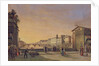 View of the Arno from the Ponte Vecchio, Florence by Guiseppe (attr. to) Gherardi
