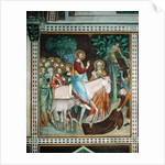 The Entry of Christ into Jerusalem by Barna da Siena