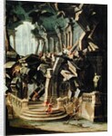Samson Destroying the Temple of Dagan, god of the Philistines by Antonio Joli