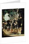 Samson Destroying the Temple of Dagan, god of the Philistines by Antonio Joli