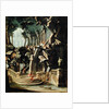 Samson Destroying the Temple of Dagan, god of the Philistines by Antonio Joli