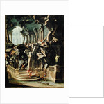 Samson Destroying the Temple of Dagan, god of the Philistines by Antonio Joli