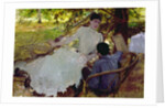 In the Hammock II, 1884 by Giuseppe or Joseph de Nittis