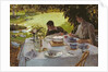 Breakfast in the Garden, 1883 by Giuseppe or Joseph de Nittis