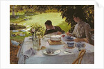 Breakfast in the Garden, 1883 by Giuseppe or Joseph de Nittis