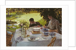 Breakfast in the Garden, 1883 by Giuseppe or Joseph de Nittis