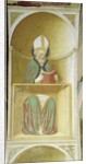 St. Ambrose of Milan from the intrados of the apse by Tommaso Masolino da Panicale