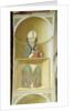 St. Ambrose of Milan from the intrados of the apse by Tommaso Masolino da Panicale