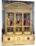 Altarpiece of St. Zeno of Verona, 1456-60 by Andrea Mantegna