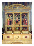 Altarpiece of St. Zeno of Verona, 1456-60 by Andrea Mantegna