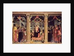 Altarpiece of St. Zeno of Verona, 1456-60 by Andrea Mantegna