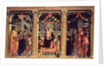 Altarpiece of St. Zeno of Verona, 1456-60 by Andrea Mantegna