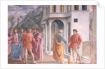 The Tribute Money by Tommaso Masaccio