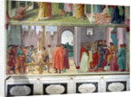 The Dispute with Simon Mago and the Crucifixion of St. Peter, c.1484-85 by Filippino Lippi