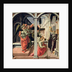 The Annunciation with Three Angels, 1440 by Fra Filippo Lippi
