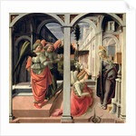 The Annunciation with Three Angels, 1440 by Fra Filippo Lippi