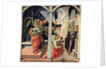 The Annunciation with Three Angels, 1440 by Fra Filippo Lippi
