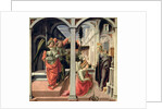 The Annunciation with Three Angels, 1440 by Fra Filippo Lippi