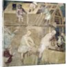 Noah Building the Ark, 1356-67 by also Manfredi de Battilori Bartolo di Fredi