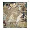 Noah Building the Ark, 1356-67 by also Manfredi de Battilori Bartolo di Fredi