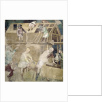 Noah Building the Ark, 1356-67 by also Manfredi de Battilori Bartolo di Fredi