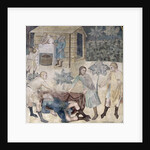 The Drunkenness of Noah, 1356-67 by also Manfredi de Battilori Bartolo di Fredi