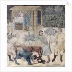 The Drunkenness of Noah, 1356-67 by also Manfredi de Battilori Bartolo di Fredi