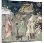 Moses on Mount Sinai, 1356-67 by also Manfredi de Battilori Bartolo di Fredi