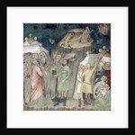 Moses on Mount Sinai, 1356-67 by also Manfredi de Battilori Bartolo di Fredi