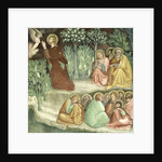 Christ in the Garden of Gethsemane, from a series of Scenes of the New Testament by Barna da Siena